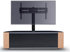 MDA Designs Sirius 1600 Oak / Walnut interchangeable panels Complete Cantilever TV Cabinet