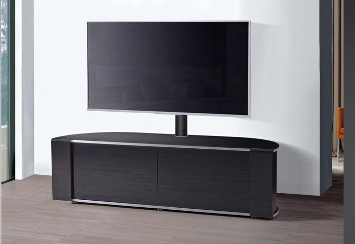 MDA Designs Sirius 1600 Black Complete Cantilever TV Cabinet