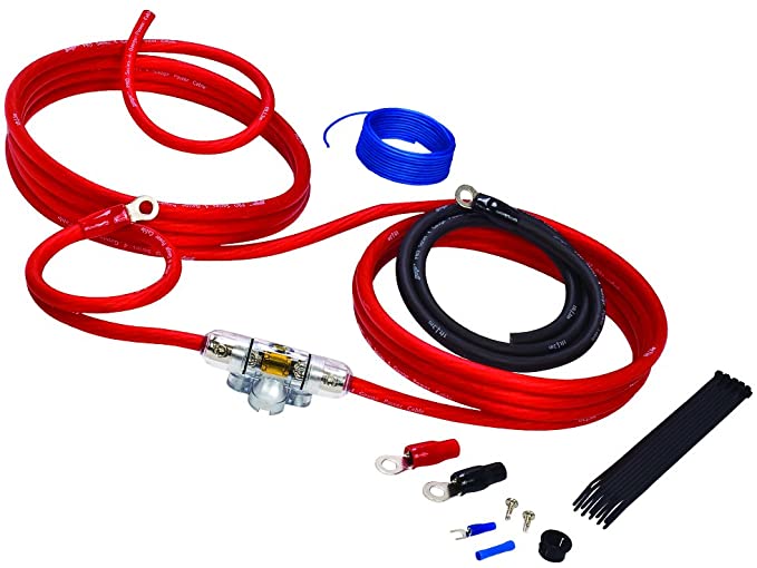 Stinger SK4641 Power Amplifier Wiring Kit 4 Gauge 100% oxygen-free copper