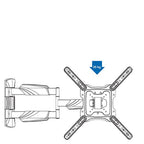 Norstone Skye D2355-RS Articulated Mount for Screens up to 55" 35kg