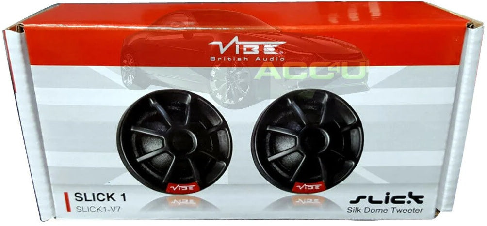 Vibe Slick1C-V7 - 2 inch Silk Dome Tweeters