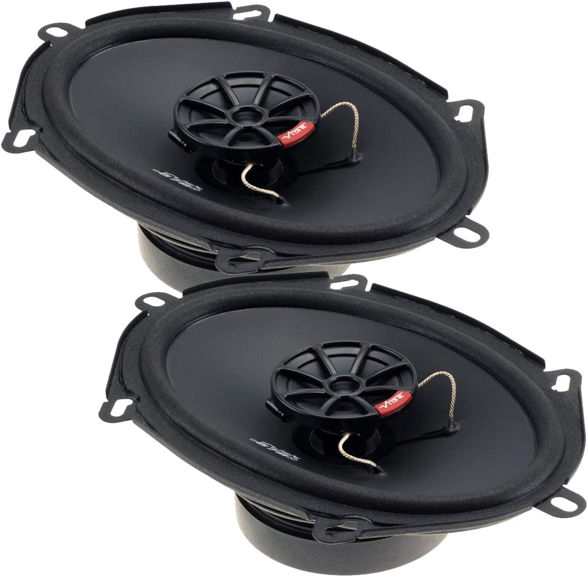 Vibe SLICK 57-V7 - 5"x7" 2-Way Coaxial 240w Car Speakers