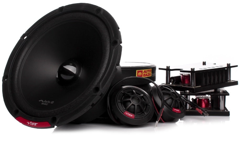 Vibe SLICK6SQC-V9 16.5cm (6.5") 2-way 300W SQ Component Speakers