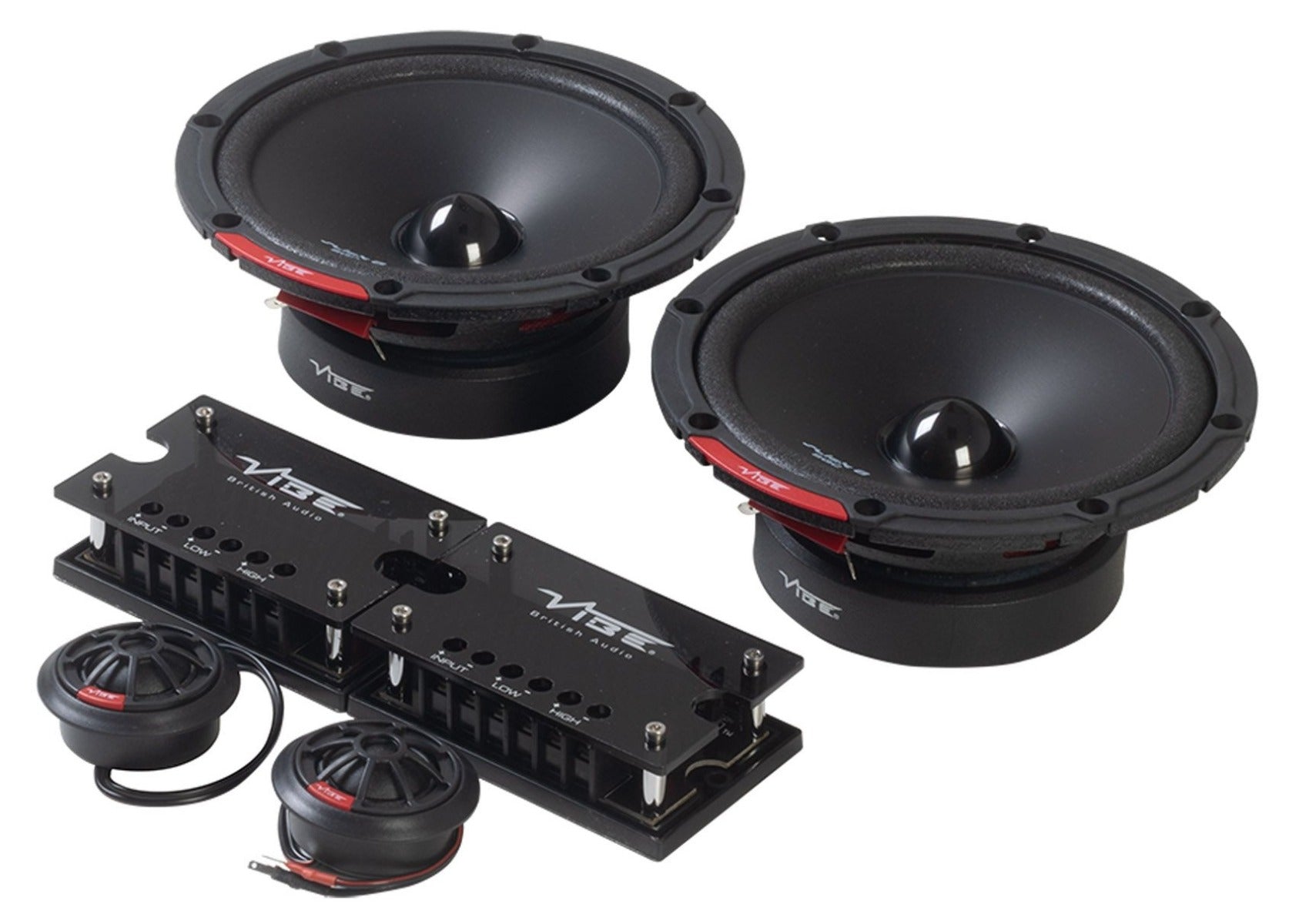 Vibe SLICK6SQC-V9 16.5cm (6.5") 2-way 300W SQ Component Speakers
