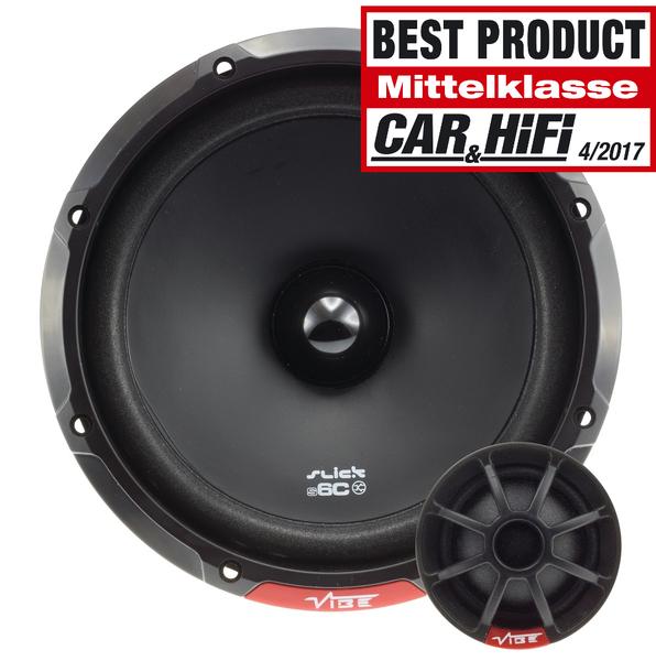 Vibe Slick 6C v7 - 16.5cm 270W 2-way Component speakers