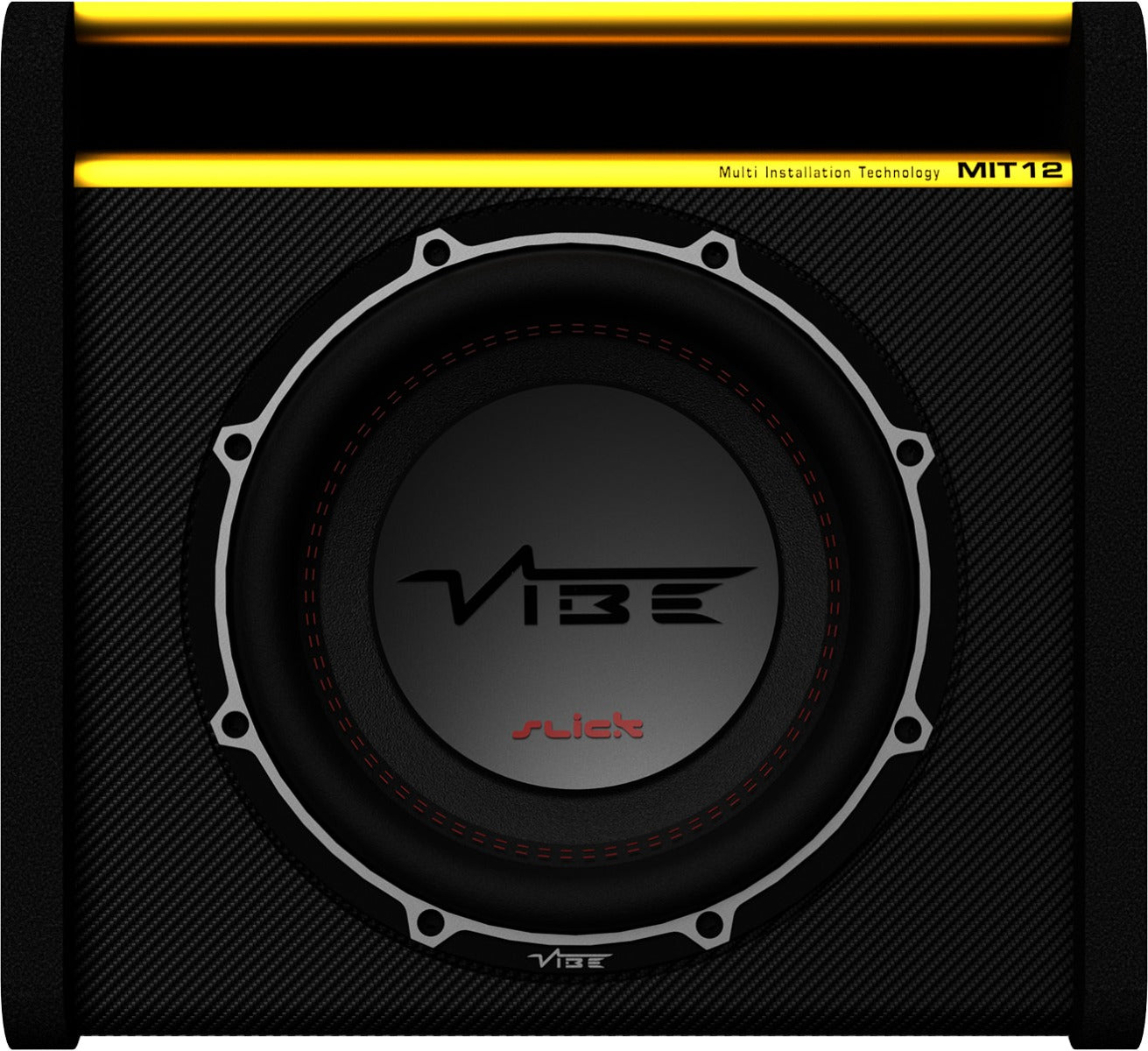 Vibe SLICKMIT10-V3 SLICKMIT Series 10 Inch 1500 Watts Passive Trapezius Bass Subwoofer Enclosure