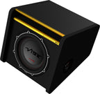 Vibe SLICKMIT12-V3 SLICKMIT Series 12 Inch 1500 Watts Passive Trapezius Bass Subwoofer Enclosure
