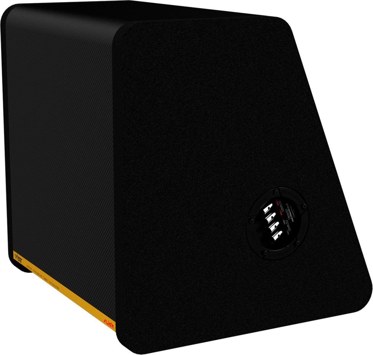 Vibe SLICKMIT10-V3 SLICKMIT Series 10 Inch 1500 Watts Passive Trapezius Bass Subwoofer Enclosure