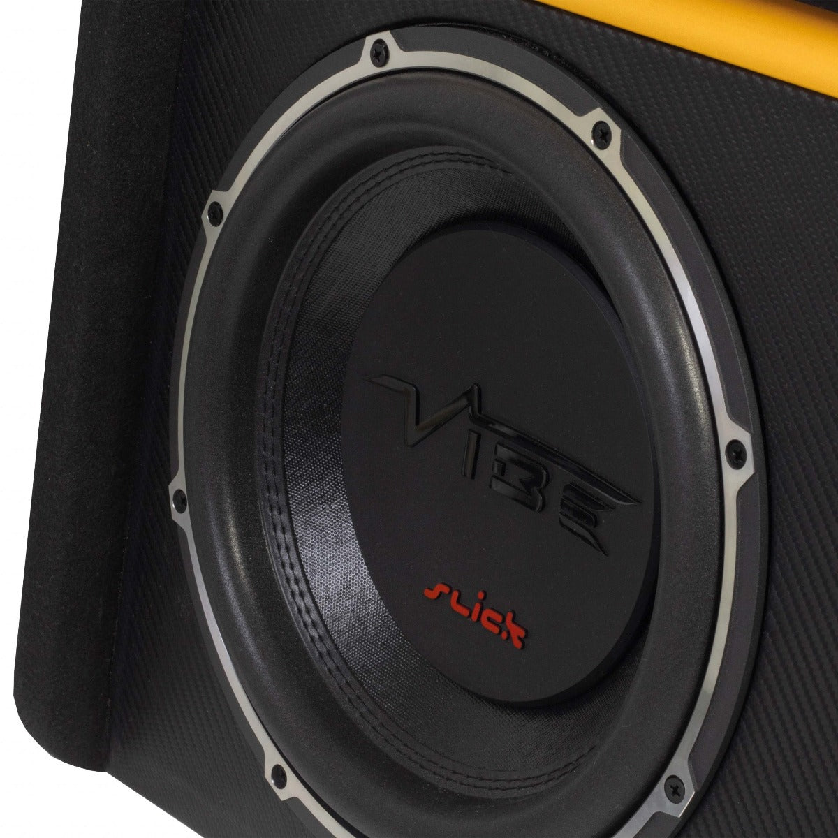 Vibe SLICKMIT12T-V3 MIT Series 12 Inch 3000w Twin Passive Trapezius Bass Subwoofer Enclosure