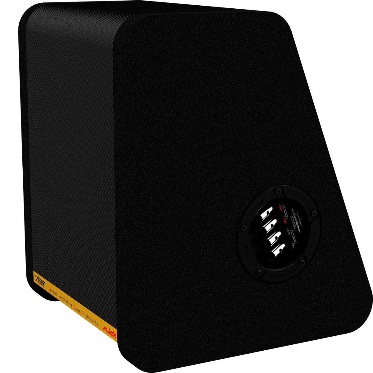 Vibe SLICKMIT8-V3 SLICKMIT Series 8 Inch 1350 Watts Passive Trapezius Bass Subwoofer Enclosure