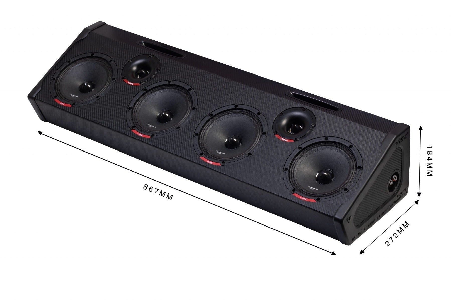 VIBE SLICKPROBOX-V0 - 1950W PRO AUDIO ENCLOSURE