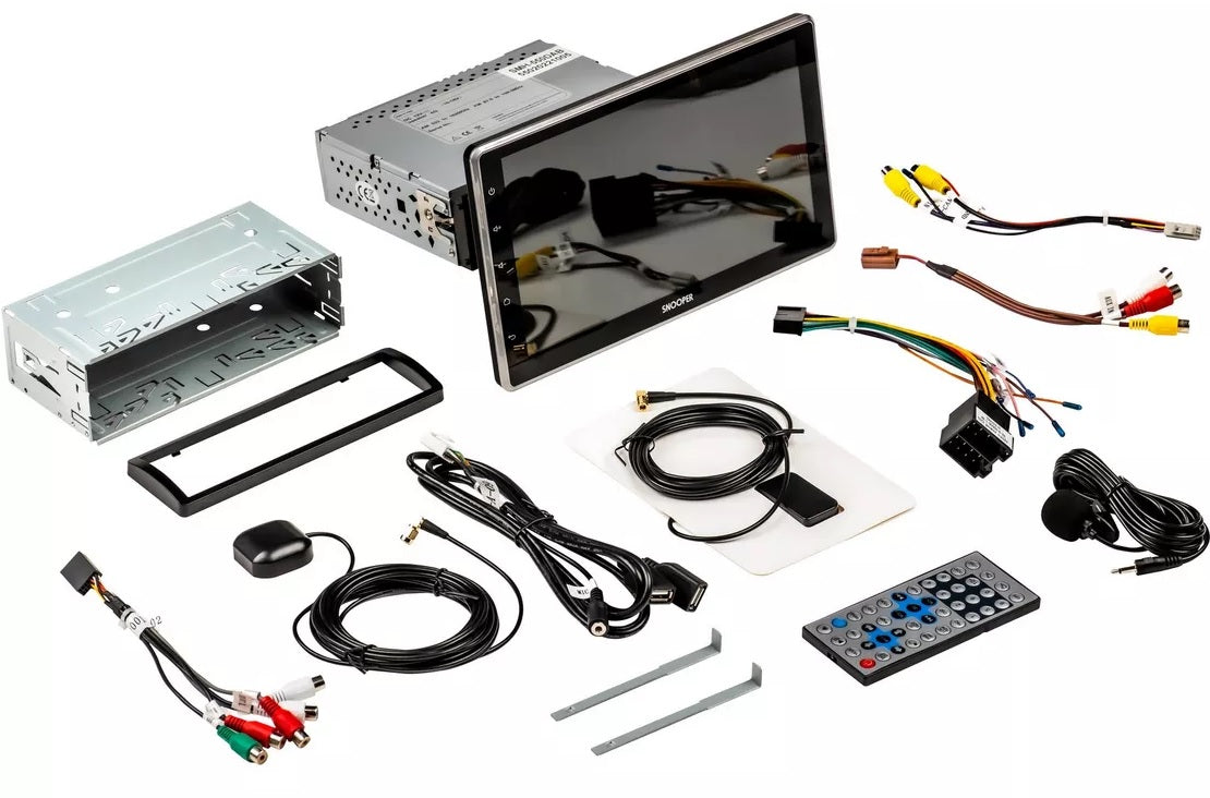 Snooper SMH-550DAB Multimedia Player 10.1" Floating Screen, Advanced Smartphone Control