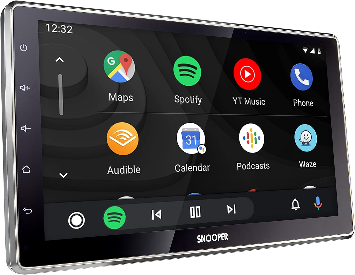 Snooper SMH-550DAB Multimedia Player 10.1" Floating Screen, Advanced Smartphone Control