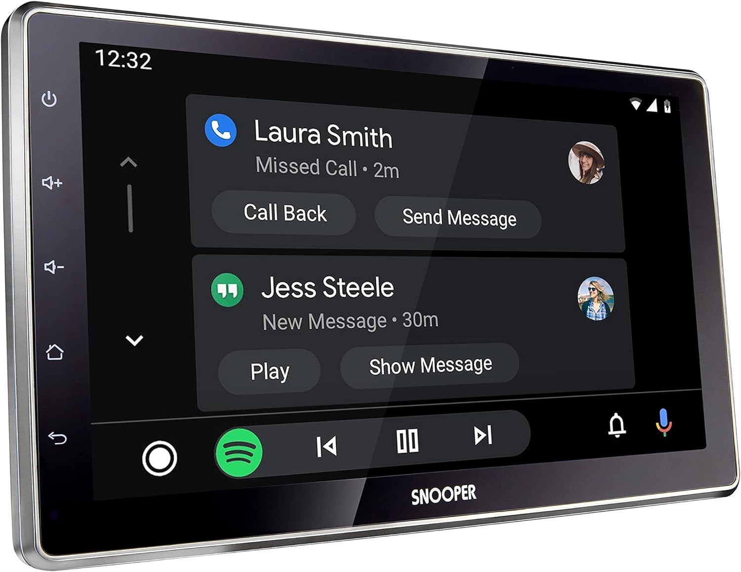 Snooper SMH-550DAB Multimedia Player 10.1" Floating Screen, Advanced Smartphone Control