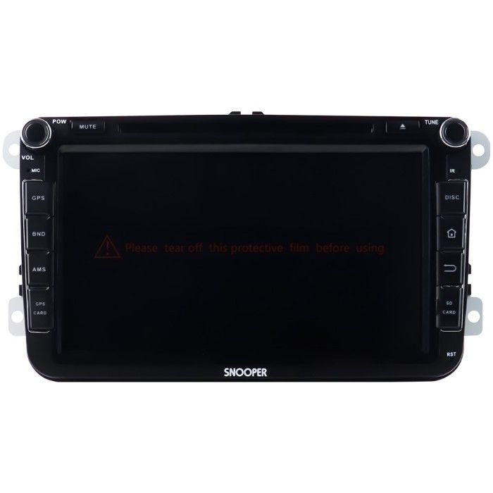 Snooper SMH-580VW 8" Multimedia Player DAB, Navigation Advanced Smartphone Apple CarPlay Android Auto