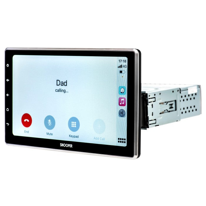 Snooper SMH-550DAB Multimedia Player 10.1" Floating Screen, Advanced Smartphone Control