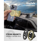 Scosche SMSWDEX-SP MagicMount Dashboard/Windshield MagSafe Magnetic Phone Mount For Dashboard/Vent for Smartphones and Mobile Devices