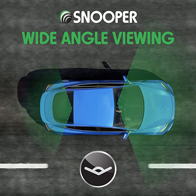 Snooper MY-CAM-RFC2 HD Dash Cam with Reversing, 3" LCD Screen, Loop Recording, GPS, Parking Mode and WiFi