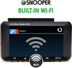 Snooper MY-CAM-RFC2 HD Dash Cam with Reversing, 3" LCD Screen, Loop Recording, GPS, Parking Mode and WiFi
