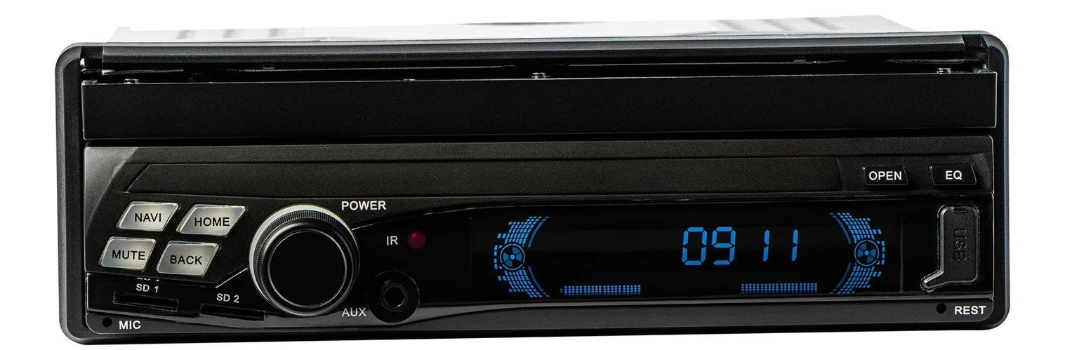 Snooper SMH-725DAB Single Din 7" Multimedia Receiver with Apple CarPlay, Android Auto, DAB/DAB+