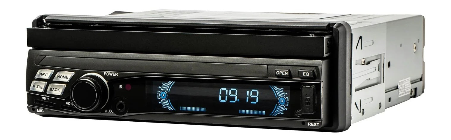 Snooper SMH-725DAB Single Din 7" Multimedia Receiver with Apple CarPlay, Android Auto, DAB/DAB+