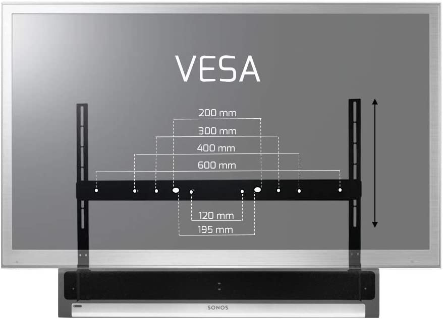 Cavus SNPBF Adaptor frame suitable for Sonos Playbar