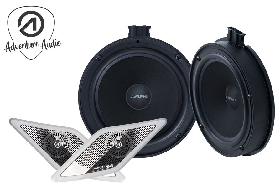 Alpine SPC-106CRA2 6.5" 2-Way Sound Upgrade Custom Fit Speakers for Mercedes Sprinter/VW Crafter