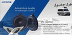 Alpine SPC-106CRA2 6.5" 2-Way Sound Upgrade Custom Fit Speakers for Mercedes Sprinter/VW Crafter