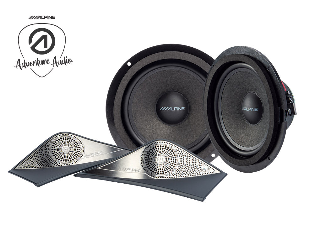 Alpine SPC-106S907 - 7.5" 2-Way Sound Upgrade Custom Fit Speakers for Mercedes Sprinter 907 / 910 2018 onwards