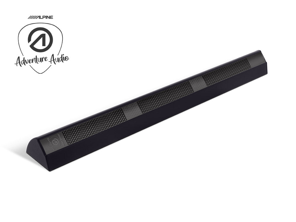 Alpine SPC-L500B Adventure Audio 20" In-Cabin Surface-Mount Ultra Slim Speaker (Long / Black))