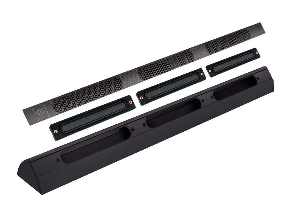 Alpine SPC-L500B Adventure Audio 20" In-Cabin Surface-Mount Ultra Slim Speaker (Long / Black))
