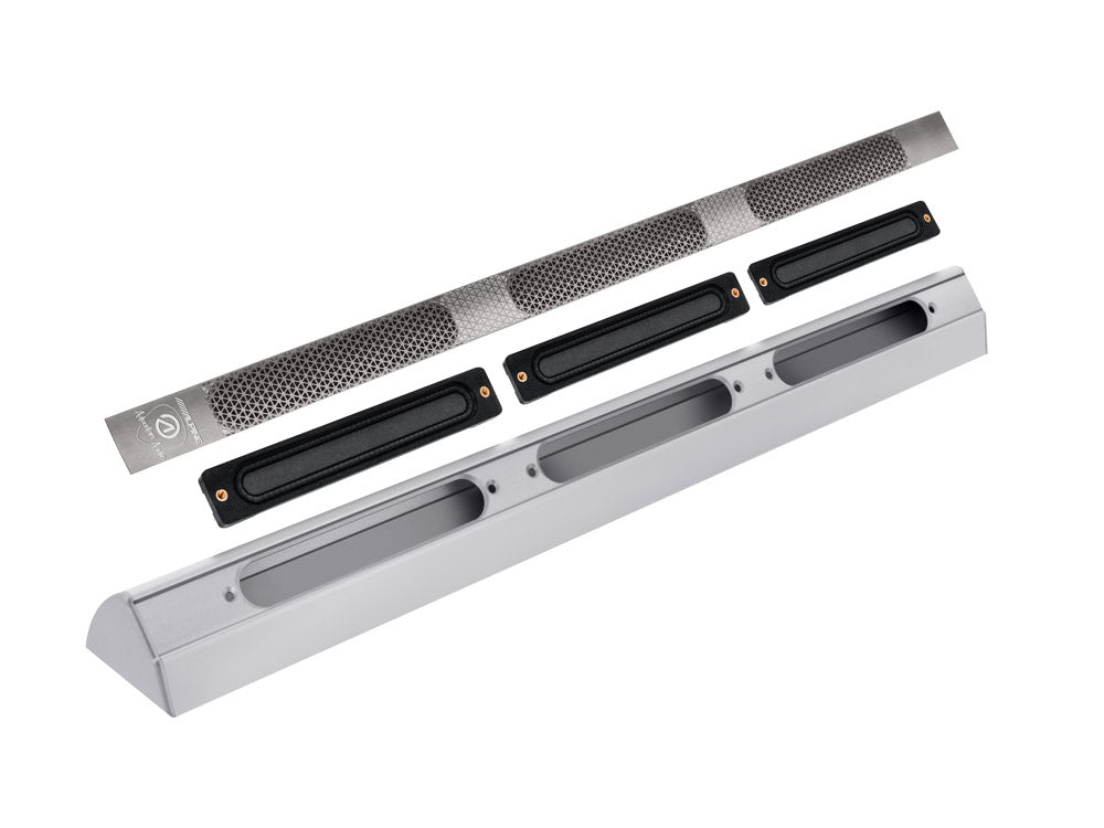 Alpine SPC-L500S Adventure Audio 20" In-Cabin Surface-Mount Ultra Slim Speaker (Long / Silver)