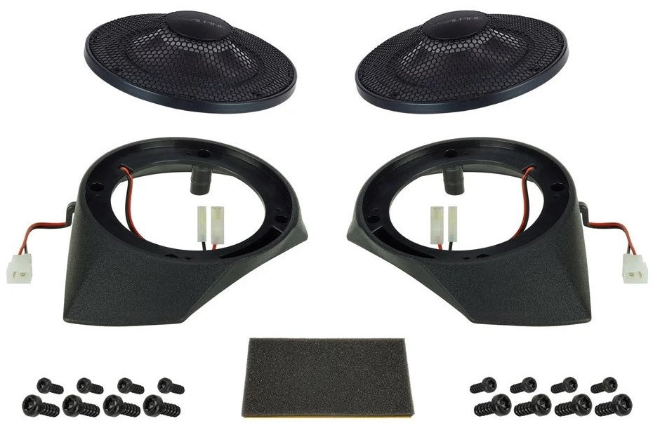 Alpine SPC-R100-S 12cm"  Upgrade Custom Fit Radial On-Dash Speakers