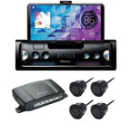 Pioneer SPH-10BT Apple car play Android Auto Pioneer bluetooth car stereo USB BT with ND-PS1parking sensors