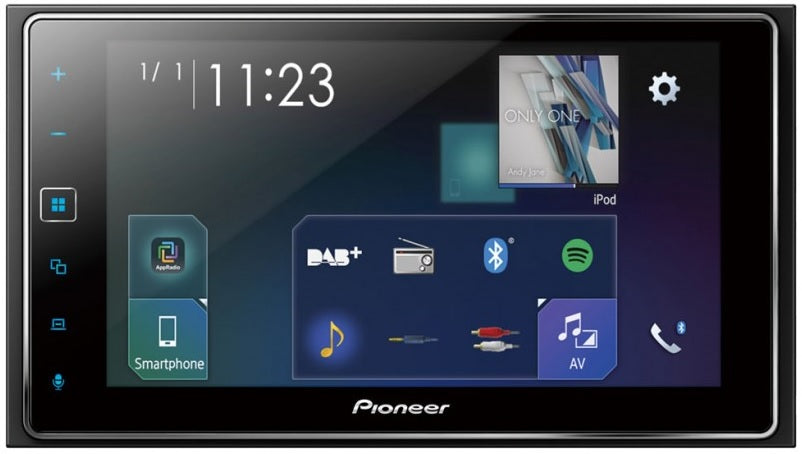 Pioneer SPH-DA130DAB + AVIC-F260-2 Navigation 6.2" Touch Screen DAB Bluetooth CarPlay Android Auto DAB Aerial Inc
