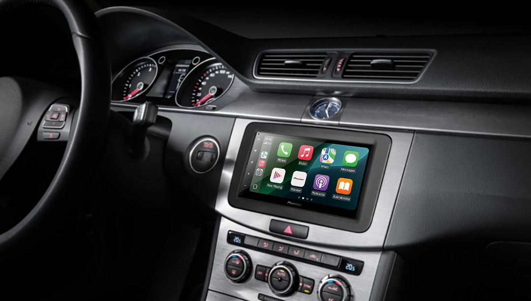 Pioneer SPH-DA150BT 6.8" Wired Apple CarPlay / Android Auto Bluetooth Stereo + Wireless Adaptor