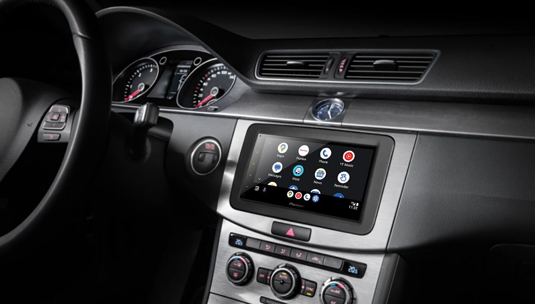 Pioneer SPH-DA150BT 6.8" Wired Apple CarPlay / Android Auto Bluetooth Stereo + Wireless Adaptor