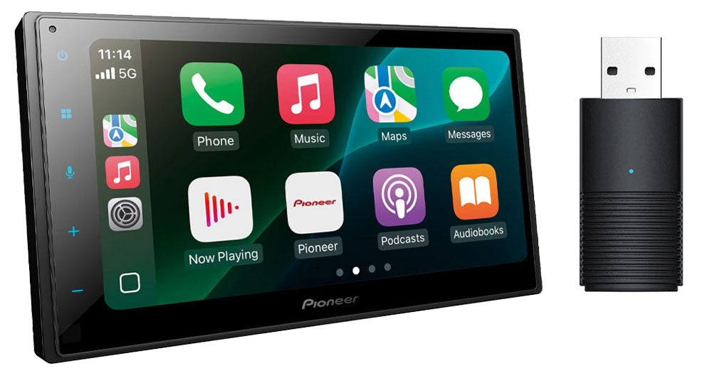 Pioneer SPH-DA150BT 6.8" Wired Apple CarPlay / Android Auto Bluetooth Stereo + Wireless Adaptor