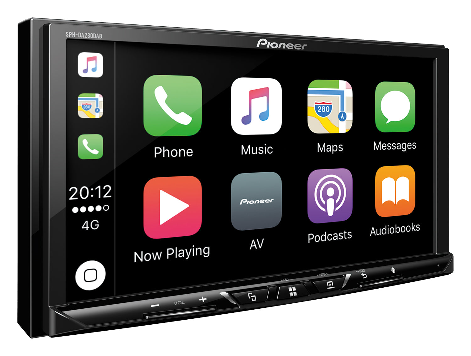 Pioneer SPH-DA230DAB 7" Touch Screen DAB Bluetooth CarPlay Android Auto + Aerial
