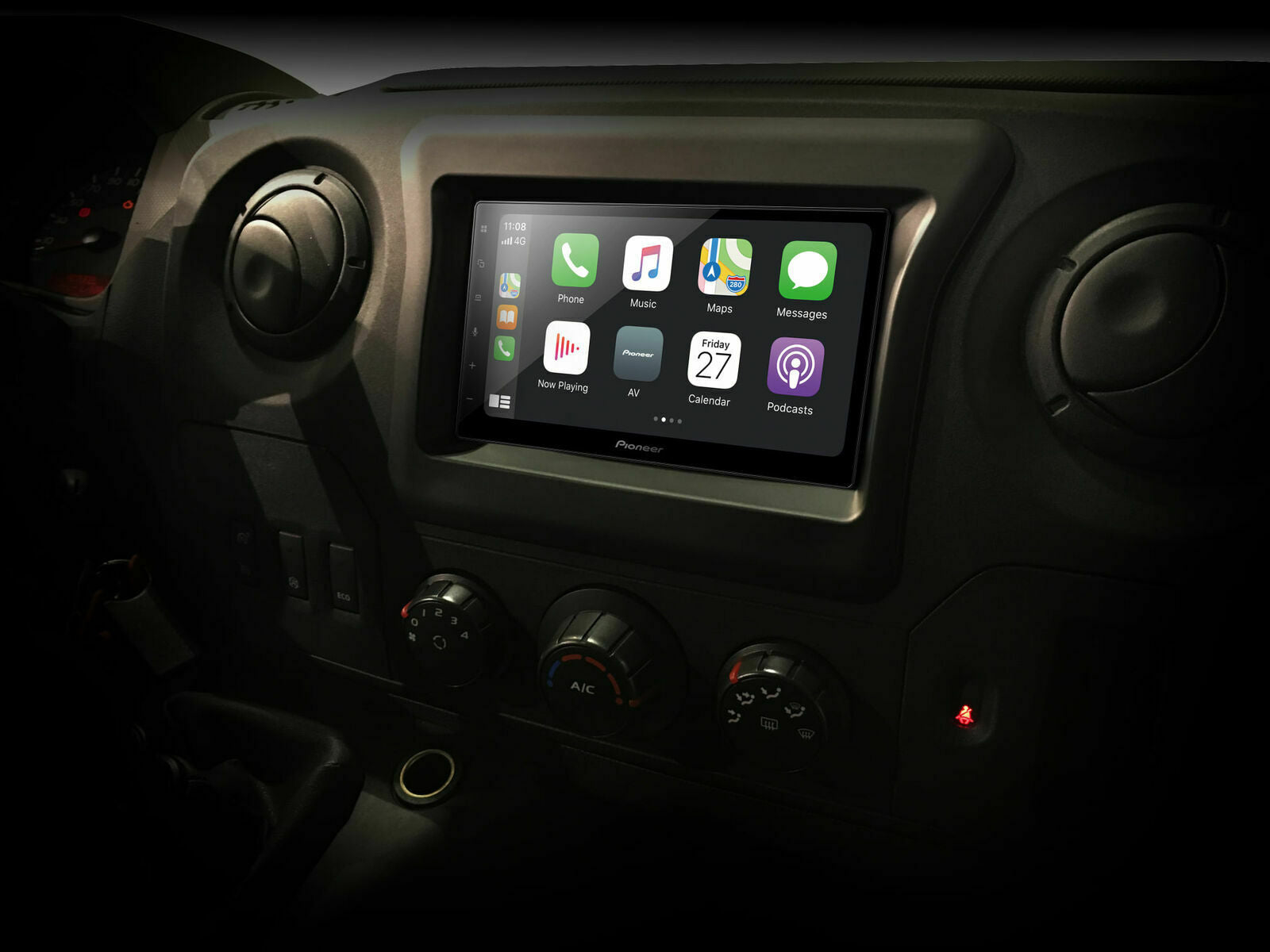 Pioneer SPH-DA250DAB 6.8" Touch Screen DAB Bluetooth CarPlay Android Auto inc Rear View Camera