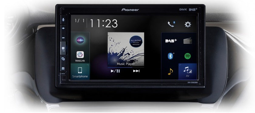 Pioneer SPH-EVO62DAB-208 Peugeot 208 / 2008  6.8" Multimedia Player with Bluetooth, DAB/DAB+, Spotify & Siri Eyes Free