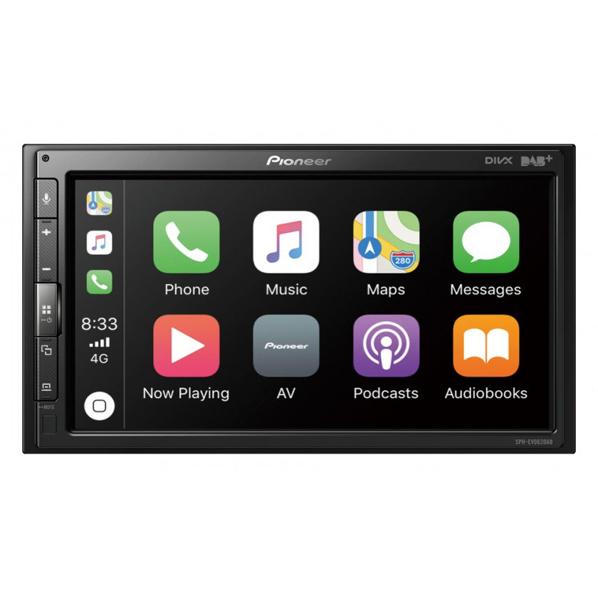 Pioneer SPH-EVO64DAB-CLIO Renault Clio IV 6.8" Multimedia Player with Bluetooth, DAB/DAB+, Spotify & Siri Eyes Free