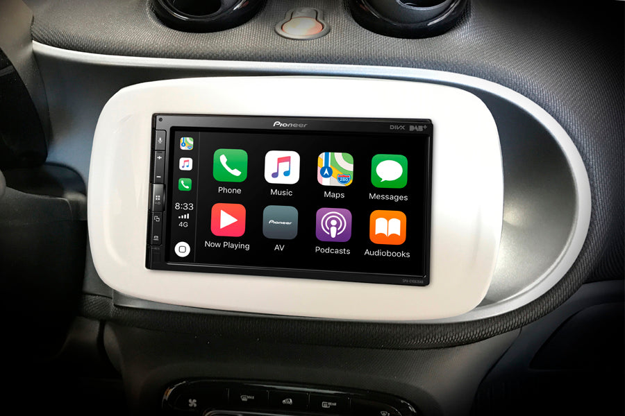 Pioneer SPH EVO64DAB-SMAW FORFOUR (W453) 6.8" Multimedia Player with Bluetooth, DAB/DAB+, Spotify & Siri Eyes Free