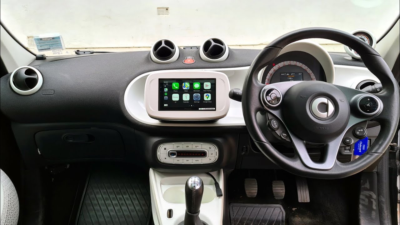 Pioneer SPH EVO64DAB-SMAW FORFOUR (W453) 6.8" Multimedia Player with Bluetooth, DAB/DAB+, Spotify & Siri Eyes Free