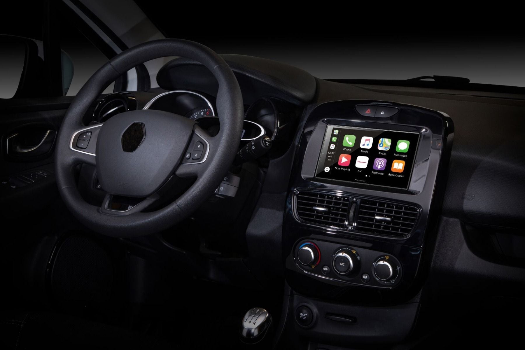 Pioneer SPH-EVO64DAB-CLIO Renault Clio IV 6.8" Multimedia Player with Bluetooth, DAB/DAB+, Spotify & Siri Eyes Free
