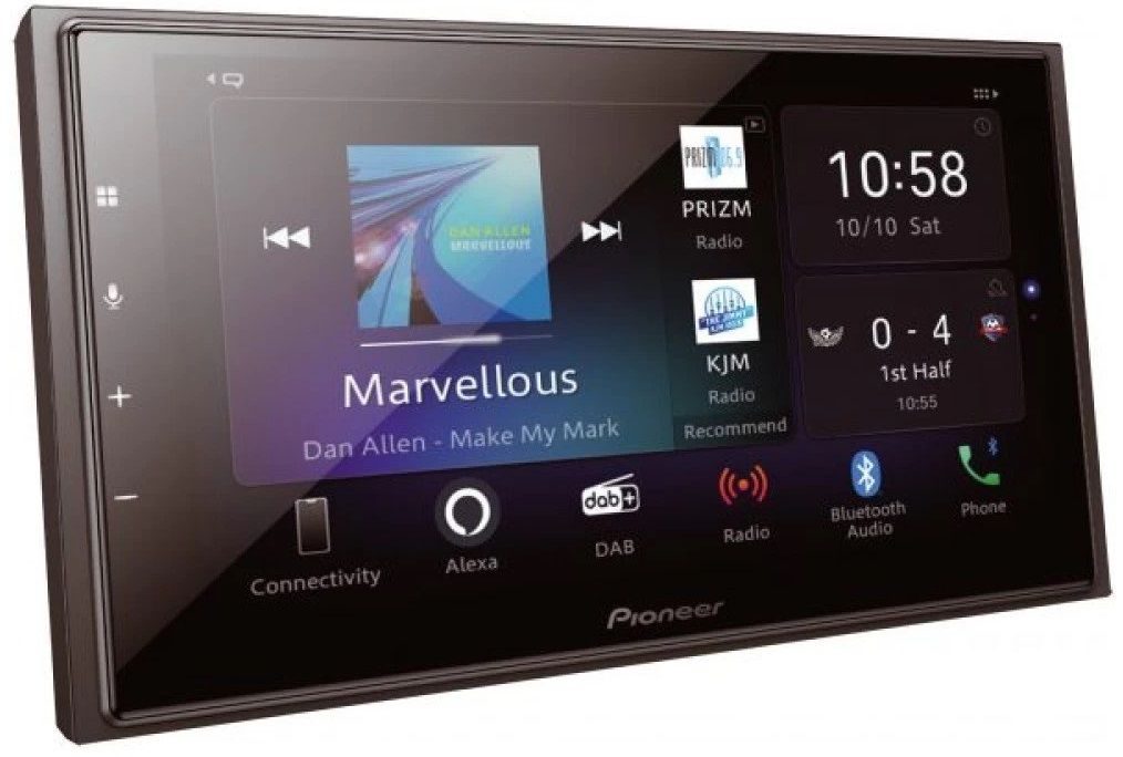 Pioneer SPH-EVO64DAB-CLIO Renault Clio IV 6.8" Multimedia Player with Bluetooth, DAB/DAB+, Spotify & Siri Eyes Free