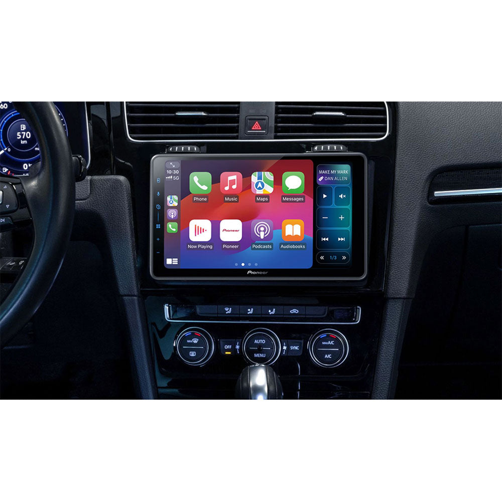 Pioneer SPH-EVO98DAB-VAG 9" Apple Wireless CarPlay Wireless Android Auto with Bluetooth, DAB/DAB+, Spotify & Siri Eyes Free WebLink for Volkswagen