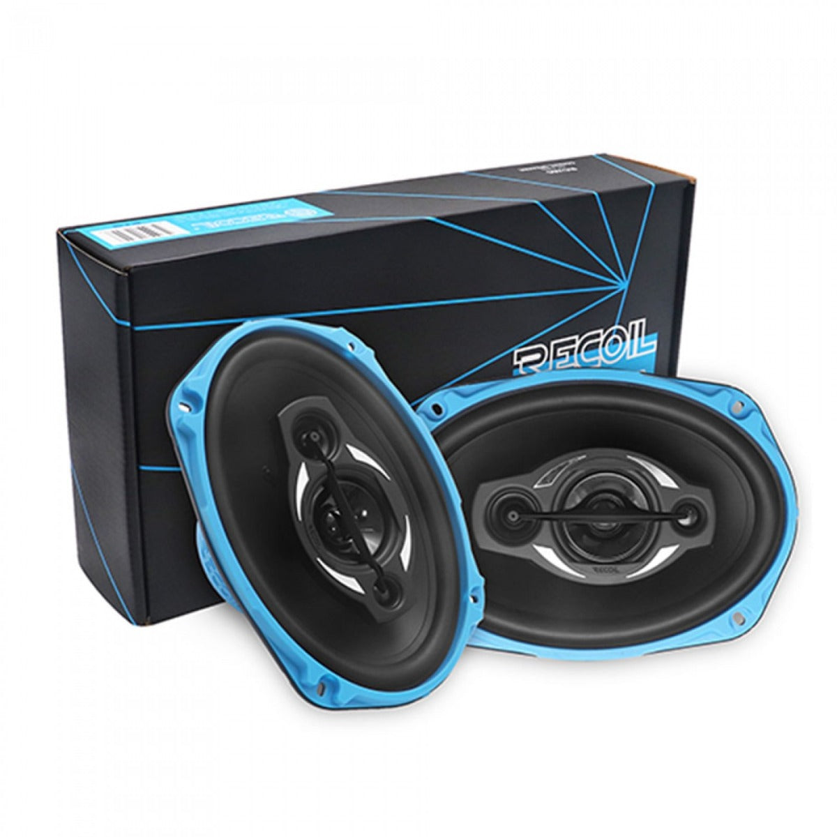 Recoil Echo-Series RCX694 6x9 inch 280 watt 4-way full-range coaxial speakers