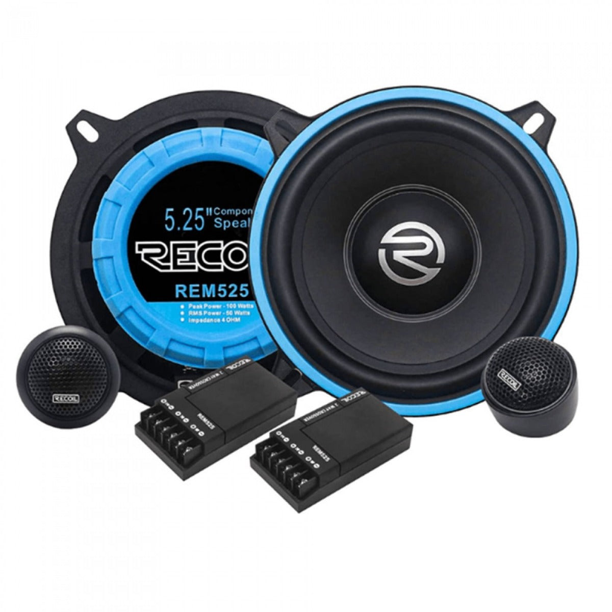 Recoil Echo-Series REM525 130mm (5.25 inch) 200 watt component speaker system