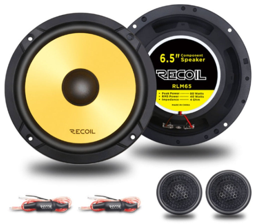 Recoil RLM65 Level-3 6.5" (165mm) Component Speaker System SPK-REC-RLM65